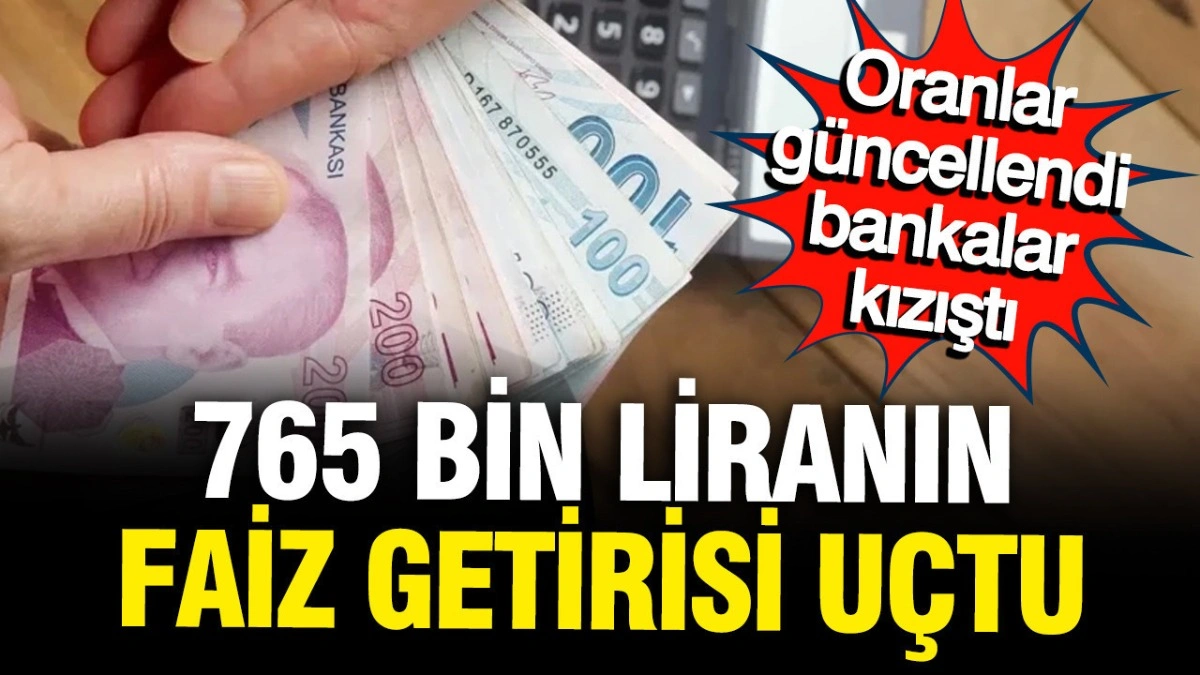 Bankalar Yarışa Girdi: 765 Bin TL’nin 32 Günlük Kazancı Dikkat Çekti